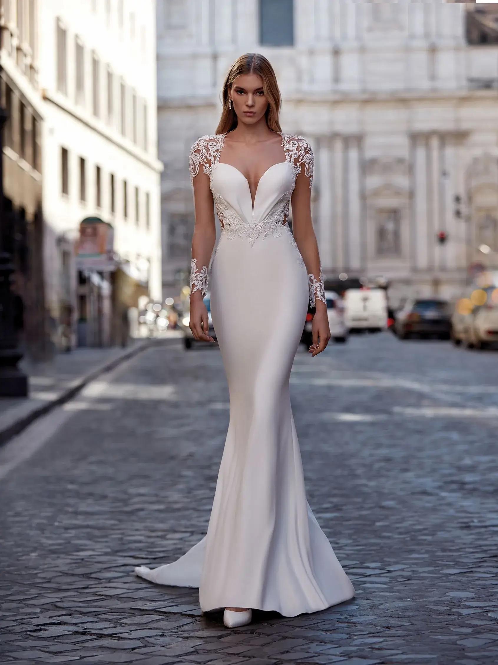 Nicole Milano Harper bridal gown