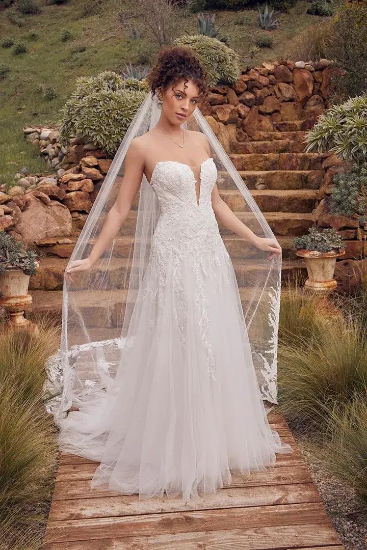 Beloved by Casablanca Fall 2023 bridal dress